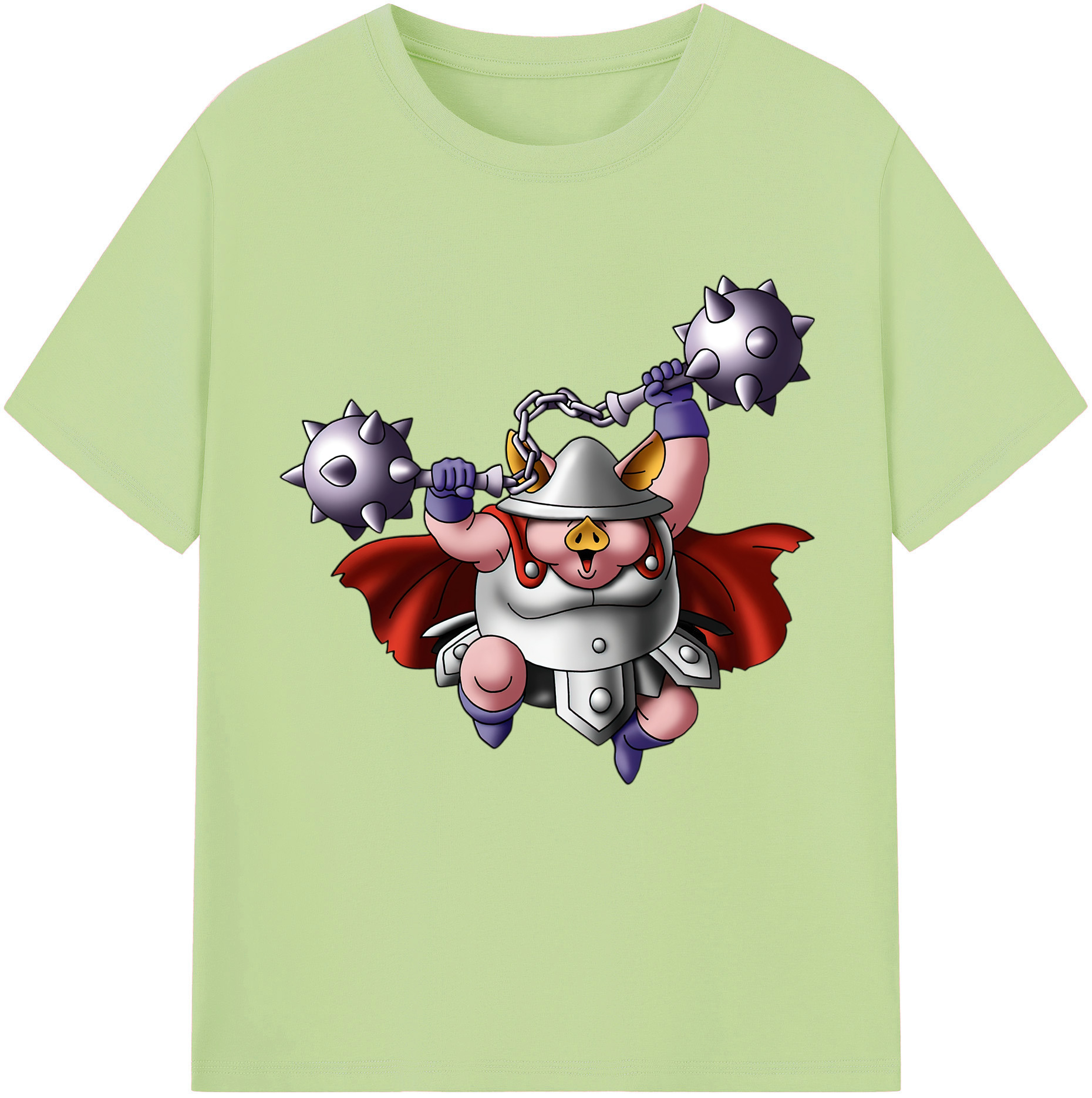 （画像用） ドラゴンクエスト Doragon Kuesuto Dragon Quest 綿100％半袖Tシャツ（フロントプリント）